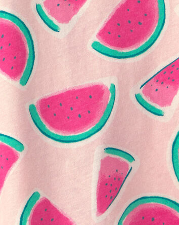 Toddler Girl Watermelon Tank Top - Pink, 