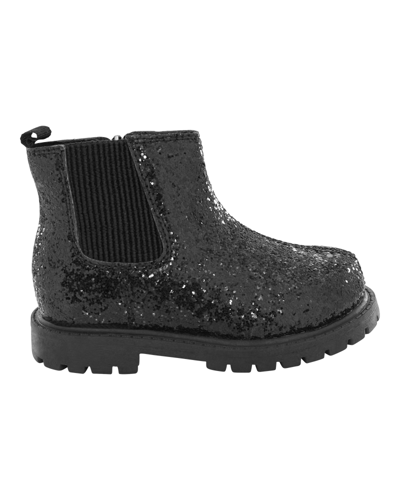 Toddler Glitter Chelsea Boots, image 2 of 6 slides