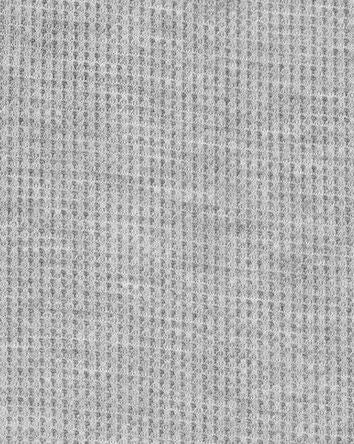 Kid Solid Loose Fit Waffle Knit 2-Piece Pyjamas - Grey, 