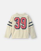 Boys Game Day Mesh Long-Sleeve Jersey - Cream, image 1 of 6 slides