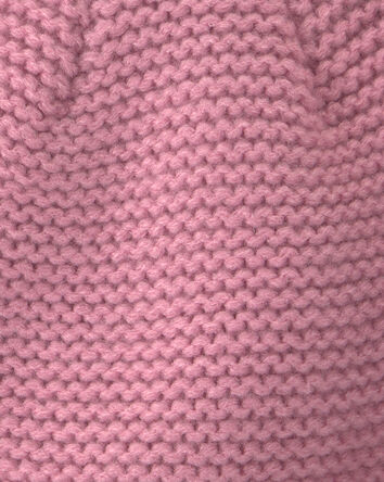 Baby Girl Kombi Minnie Pom Hat - Blush, 