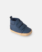 B&eacute;b&eacute; gar&ccedil;on - Espadrilles &agrave; tige haute - Bleu marine, image 1 sur 8 diapositives