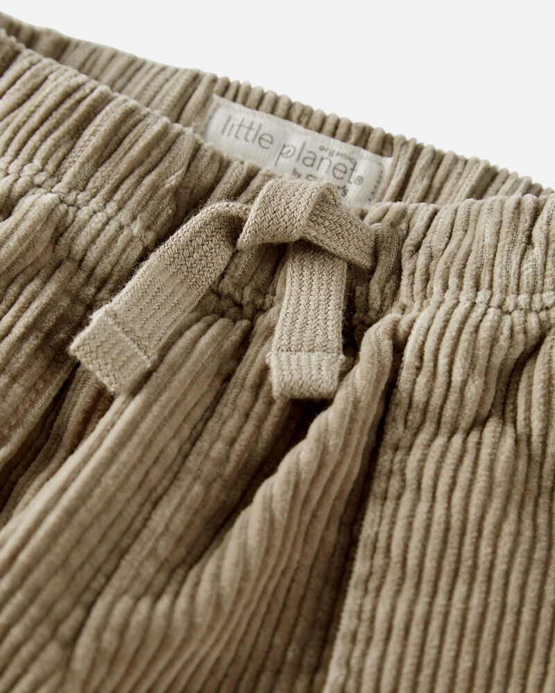Baby Boy Organic Cotton Corduroy Pants, image 3 of 4 slides