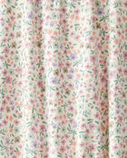 Enfant en bas âge Combinaison en coton biologique à motifs de fleurs, image 3 sur 4 diapositives