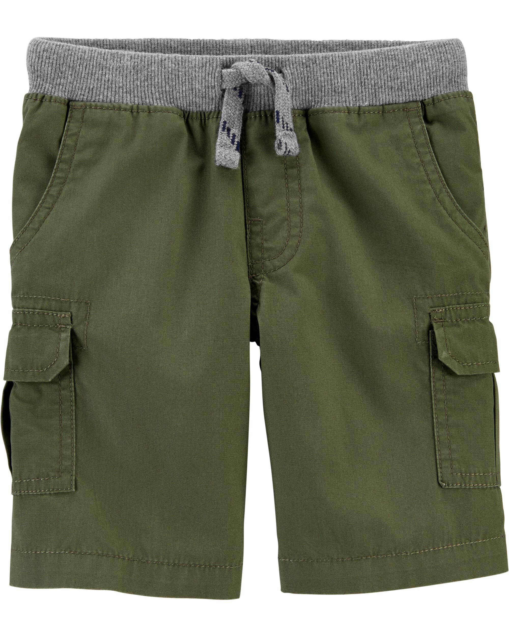 Carters Baby Boys Pull On Cargo Shorts Carter/'s