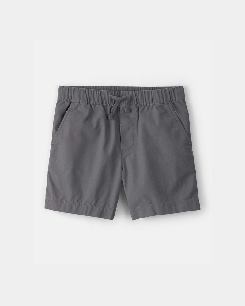 Boys Canvas Shorts - Grey, image 1 of 4 slides
