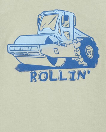 Toddler Tractor Rollin' Graphic Tee, 
