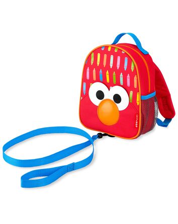 Mini sac &agrave; dos avec harnais de s&eacute;curit&eacute; Rue S&eacute;same &mdash; Elmo, 