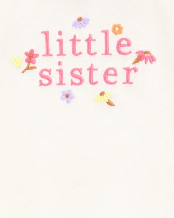 Baby 2-Piece Little Sister Bodysuit Pant Set, 