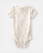 Baby 2-Piece Sailboat Overall Set - Green/Ivory, image 3 of 6 slides