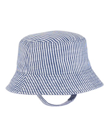 Baby Linen Chambray Hat, 