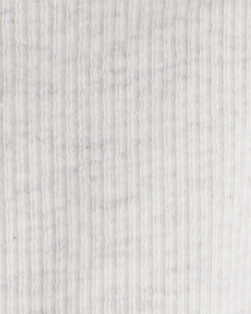 Baby Girl 3-Pack Organic Cotton Rib Bodysuits, image 4 of 6 slides