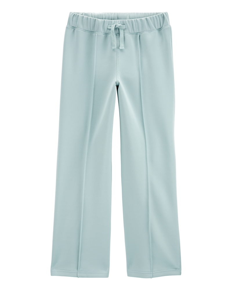 Kid High-Rise Drawstring Pants - Green, image 1 of 4 slides