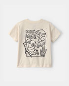 Tout-petit gar&ccedil;on - T-shirt &agrave; imprim&eacute; toucan tropical - Cr&egrave;me, image 2 sur 5 diapositives