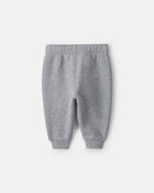 Baby Boy Fleece Pants - Grey, image 2 of 4 slides