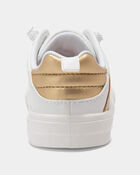 Tout-petit fille - Espadrilles d&eacute;contract&eacute;es - Blanc/Or, image 2 sur 4 diapositives