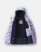 Girls  2 Piece Snowsuit With Chest Pocket- Lavender, image 4 of 13 slides
