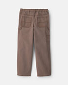 Gar&ccedil;ons - Pantalon menuisier ample &ndash; Brun, image 2 sur 7 diapositives