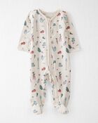Baby Organic Cotton Sleeper Pyjamas, image 1 of 4 slides