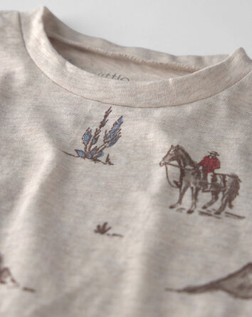 Toddler Boy 2-Pack Organic Cotton Tops, 