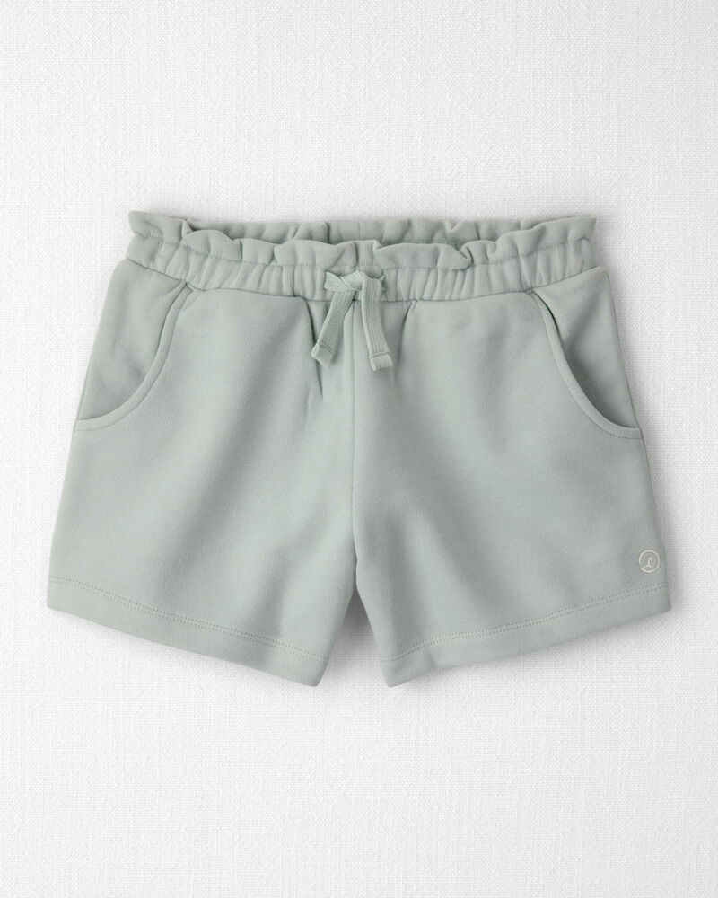 Filles - Short en jersey bouclette fait avec du coton biologique, image 1 sur 4 diapositives