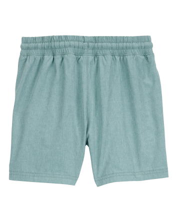 Kid Everyday Active Shorts-Teal, 