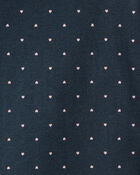 Baby Girl 4-Pack Unicorn Heart Print;Star Print Long-Sleeve Multipack Bodysuits - Navy Blue/White, image 4 of 6 slides