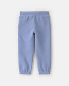 Toddler Girl Fleece Joggers - Blue, image 2 of 4 slides