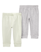 Bébé Emballage de 2 pantalons de jogging, image 2 sur 5 diapositives