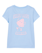 Toddler Heart Short-Sleeve Graphic Tee - Blue, image 2 of 4 slides