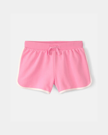 Filles - Short de sport en jersey bouclette - Rose, 