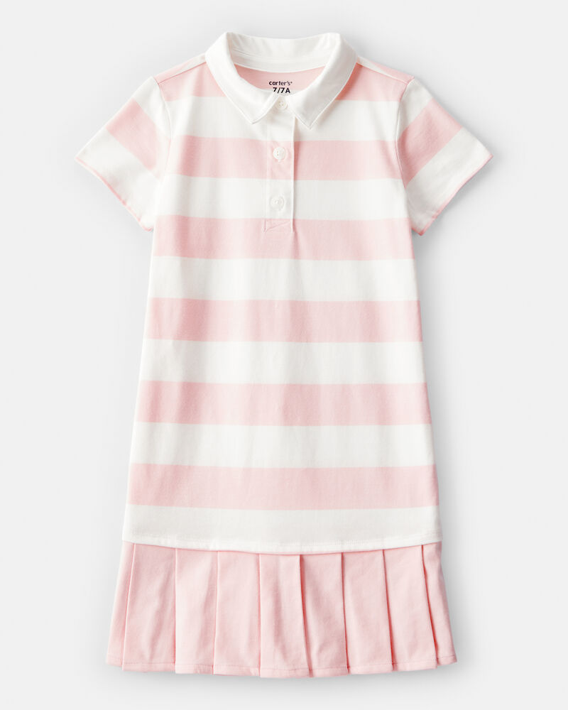 Kid Striped Rugby Dress, image 1 of 4 slides
