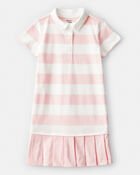 Kid Striped Rugby Dress, image 1 of 4 slides