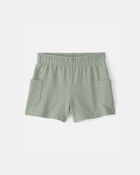 Toddler Boy 2-Piece Top & Short Set - Green, image 5 of 6 slides