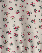 Baby Girl 3-Piece Floral Corduroy Long-Sleeve Bodysuit & Short Set, image 3 of 5 slides