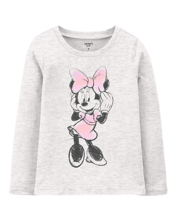Kid Minnie Mouse Tee - Grey, 
