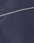 Boys Solid Midweight Fleece Lined Jacket- Navy, image 3 of 3 slides