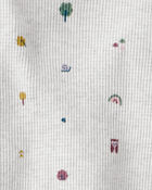 Baby 2-Piece Organic Cotton Waffle Knit Set in Icon Print, image 4 of 6 slides