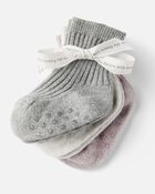 3-Pack Slip Resistant Socks, image 2 of 3 slides