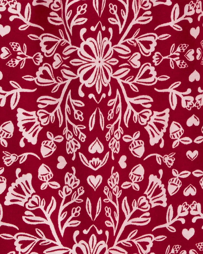 Toddler Floral Jersey Blouse, image 2 of 3 slides