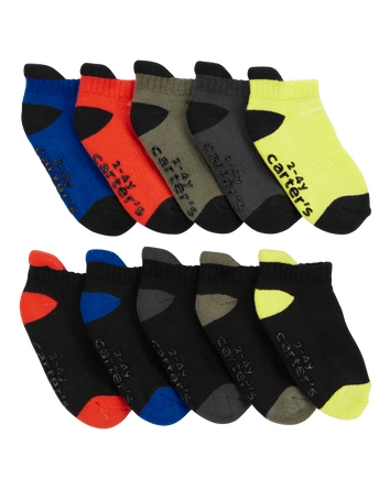 Toddler 10-Pack Athletic Socks, 