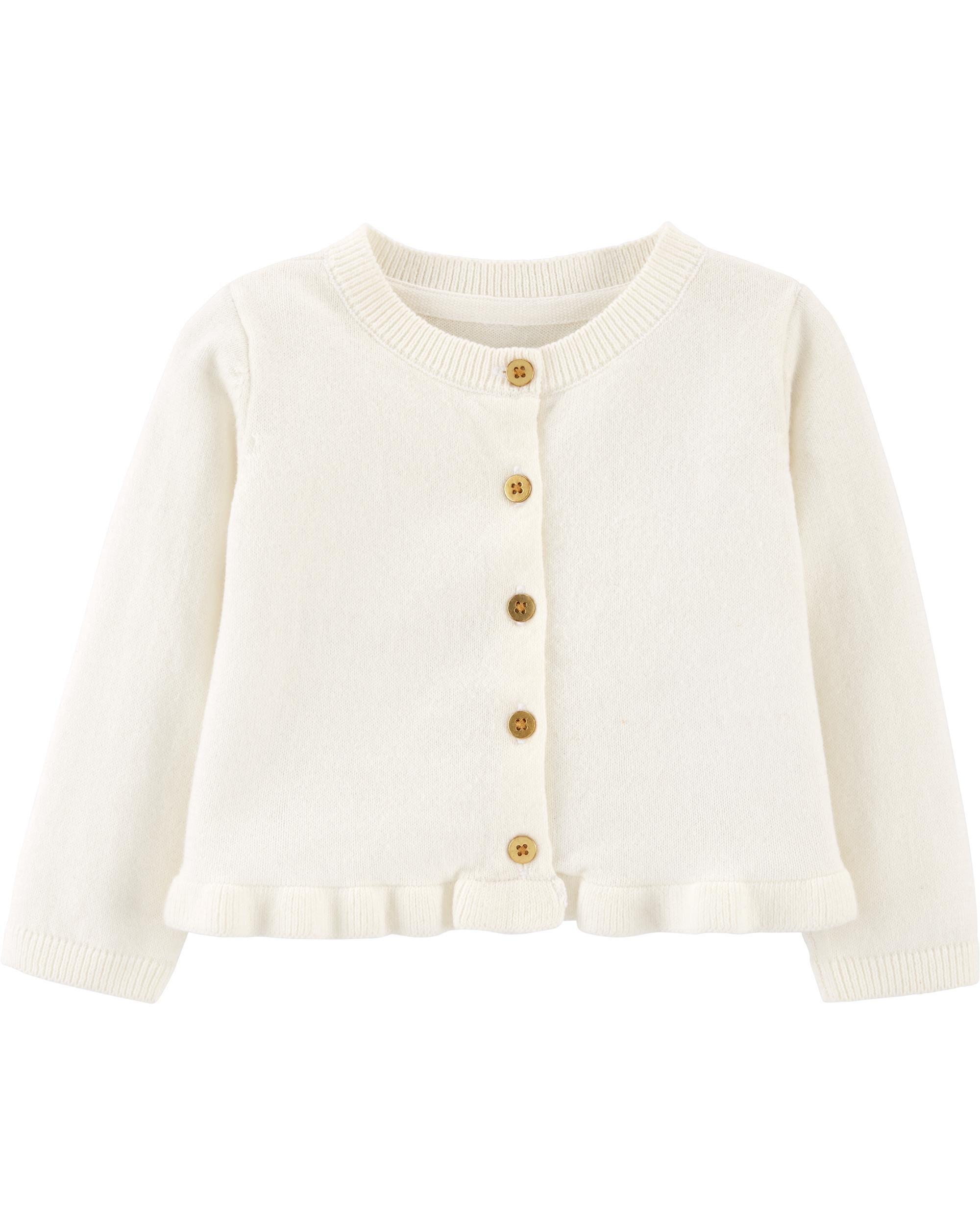 Carter's white cardigan 2025