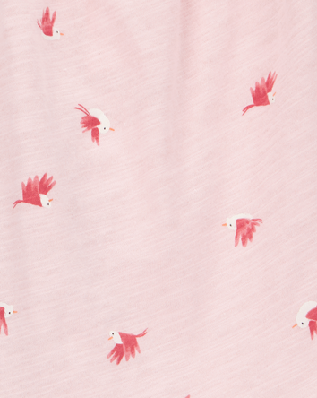 Bébé Ensemble 2 pièces cache-couche imprimé et pantalon - Rose/Bleu marine, 