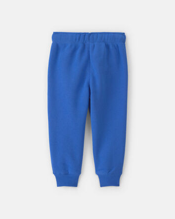 Toddler Boy Fleece Joggers - Blue, 