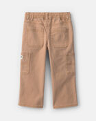 Toddler Boy Carpenter Pants - Brown, image 2 of 5 slides