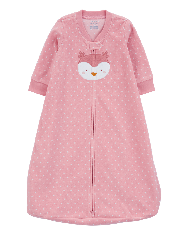 Baby Girls Baby Owl Fleece Sleep Sack 3 6M Carter s