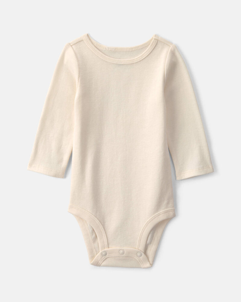 Baby Girl 2-Piece Sheep Long-Sleeve Dress Set - Pink/Cream, image 2 of 6 slides