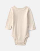 Baby Girl 2-Piece Sheep Long-Sleeve Dress Set - Pink/Cream, image 2 of 6 slides