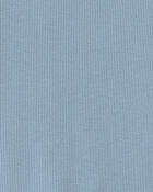 Girls Long-Sleeve Rib Top - Blue, image 2 of 3 slides