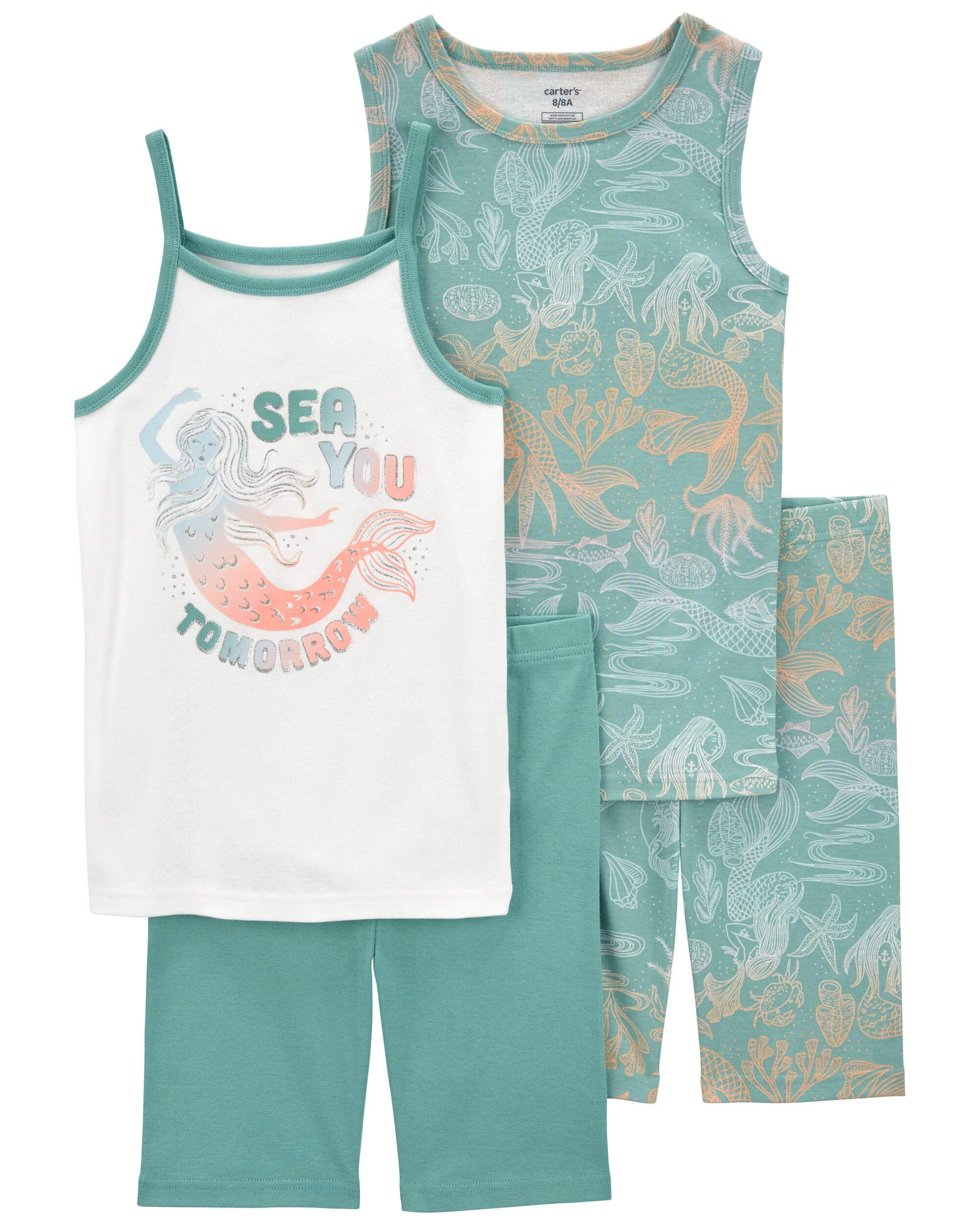 Carters discount mermaid pajamas
